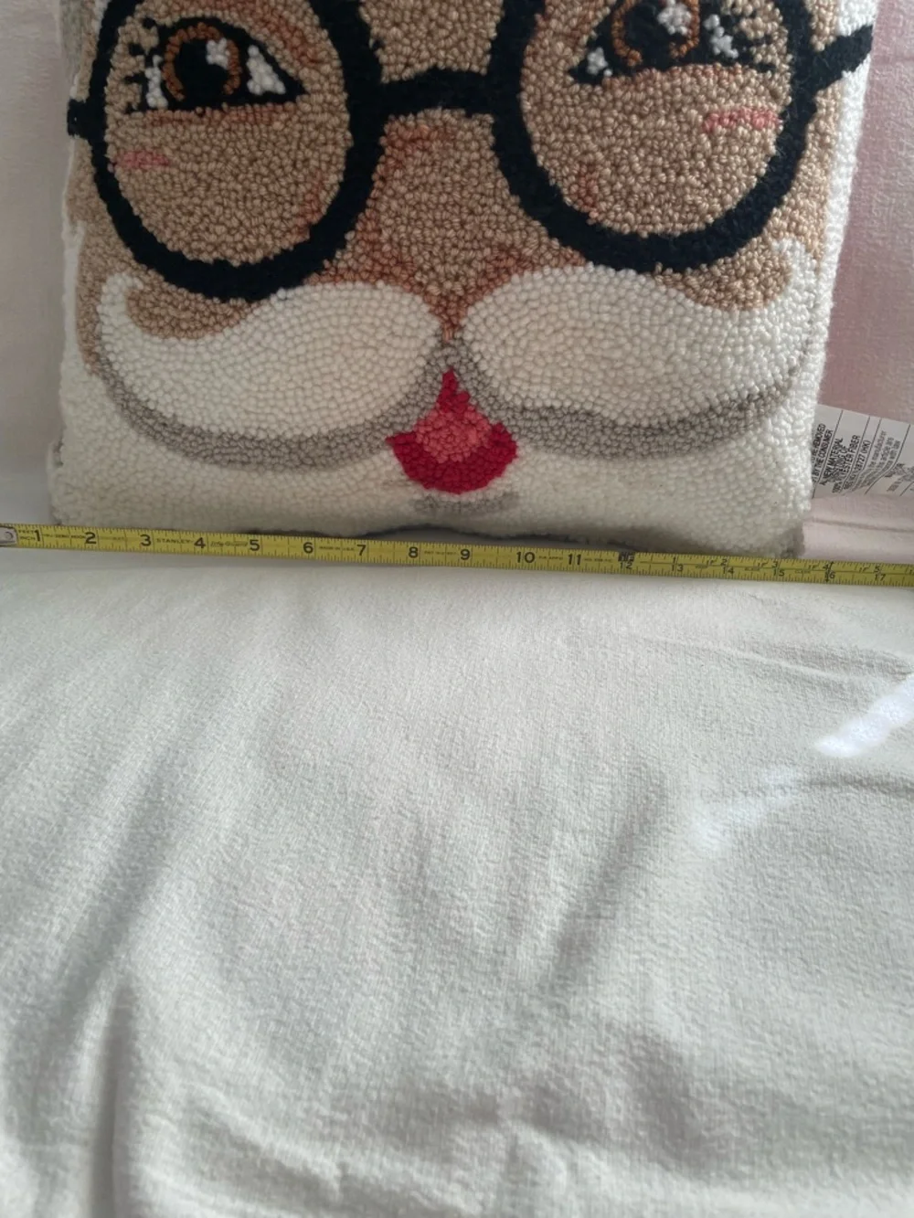 NWT Santa Ashland Red Holiday Pillow Tag - Peppermint Lane